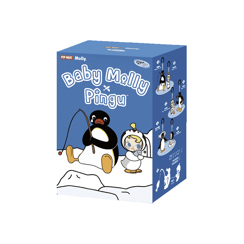 Baby Molly × Pingu - Pop Mart