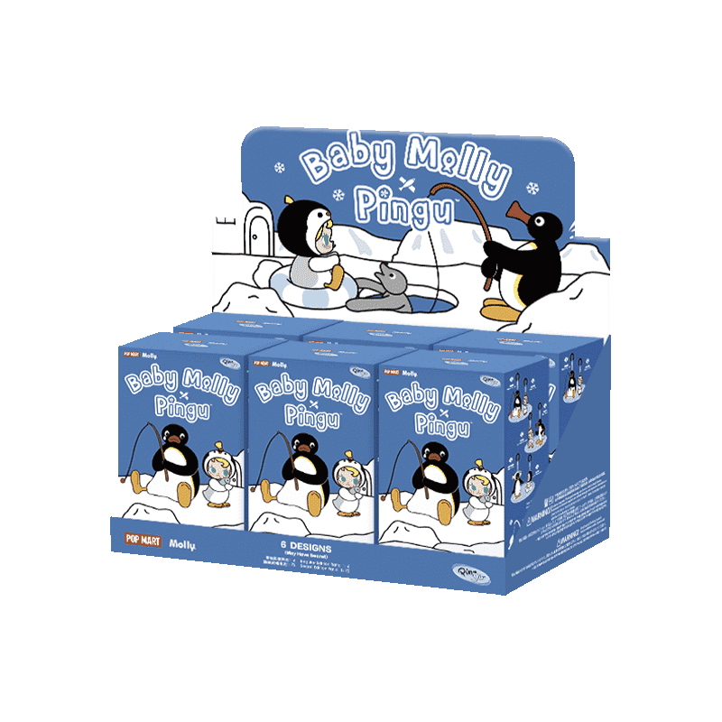 Baby Molly × Pingu - Pop Mart