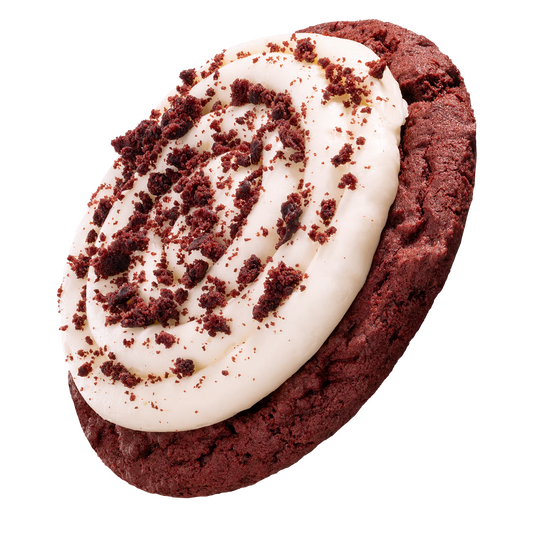 Red Velvet Cupcake Cookie - Crumbl