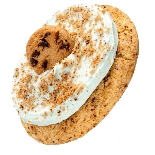 Blue Monster Cookie ft. CHIPS AHOY!® - Crumbl Cookie