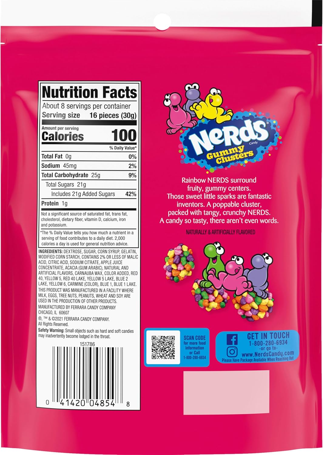 Nerds Gummy - Rainbow 227 g
