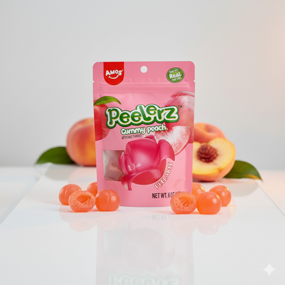 Peelerz Gummy Peach 170 g